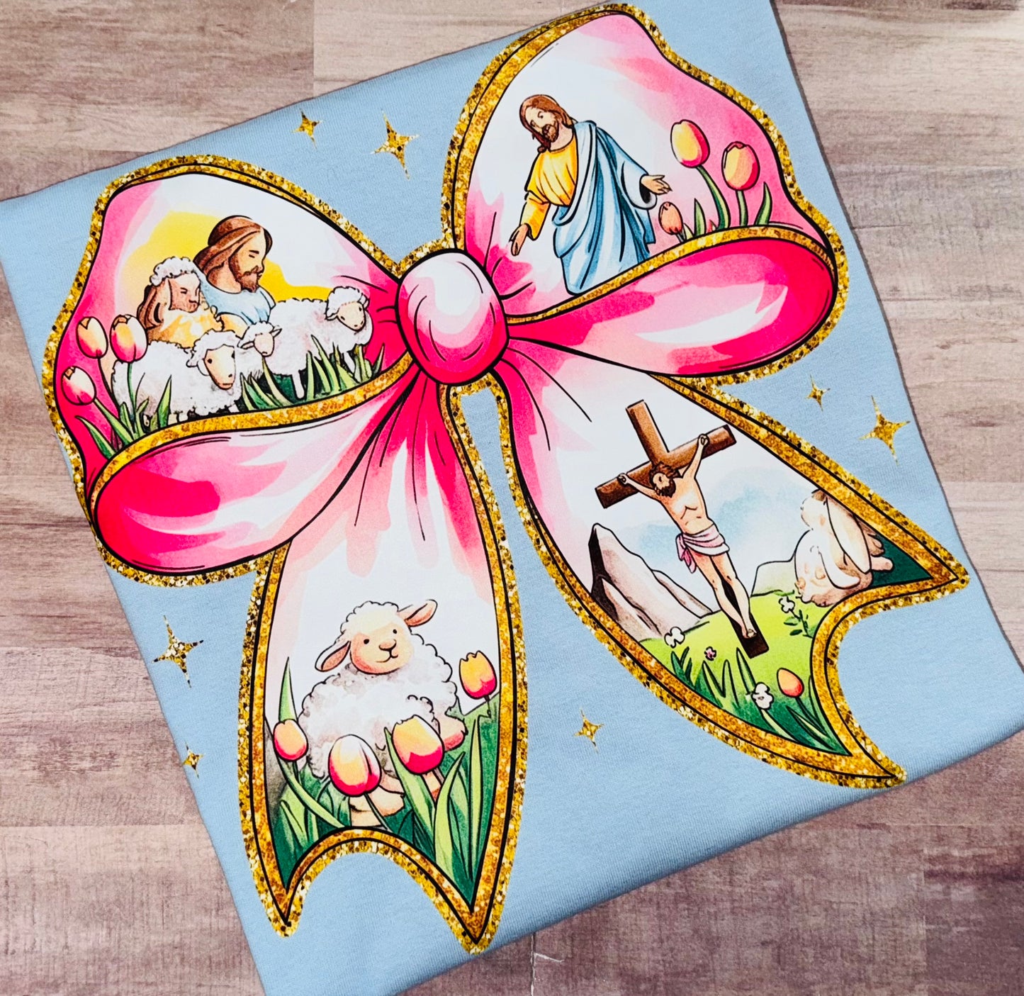 Christian bow tee TAT 3 WEEKS