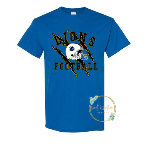 New Kent Lions Football Preorder TAT 3 WEEKS