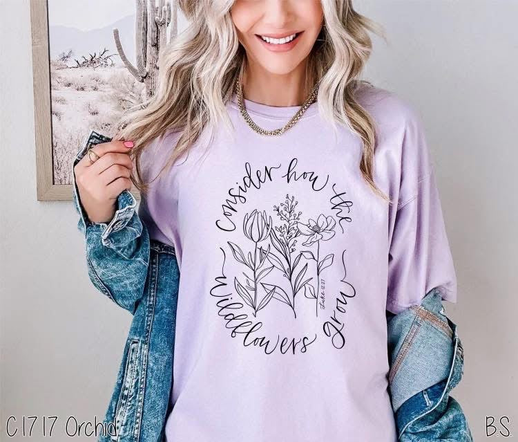 Consider Wildflowers WILD WEDNESDAY TAT 3 WEEKS
