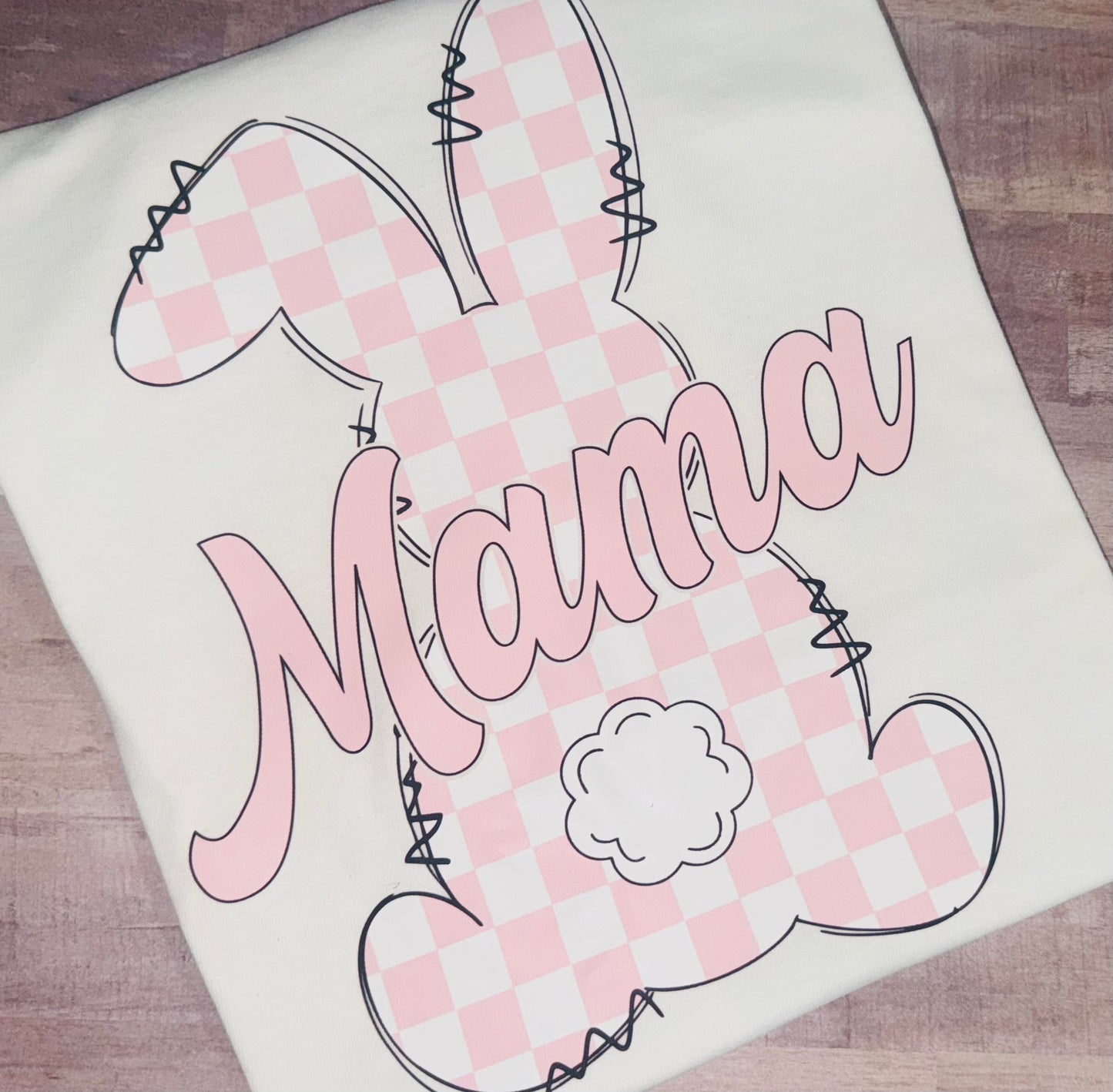 Mama bunny tee TAT 3 WEEKS