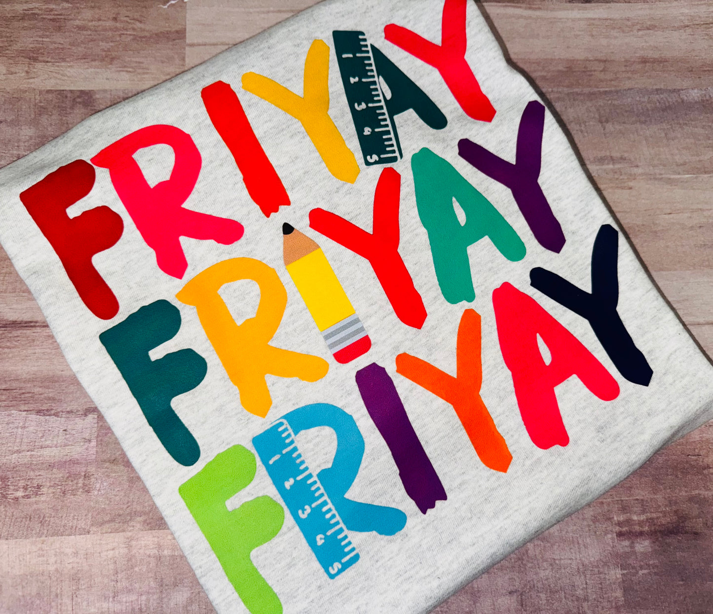 Fri yay tee TAT 3 WEEKS