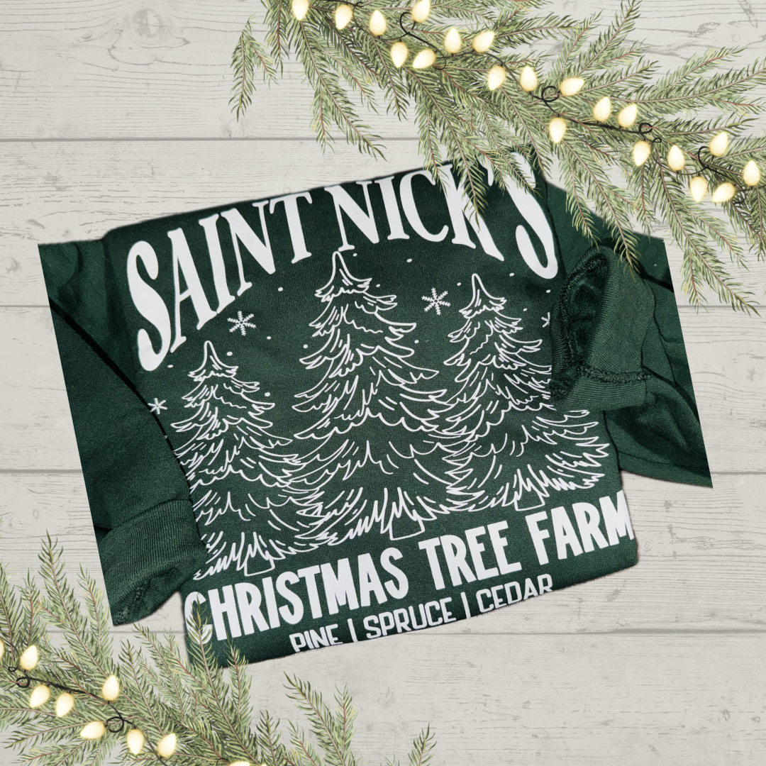 Saint Nick’s Tree Farm Crewneck