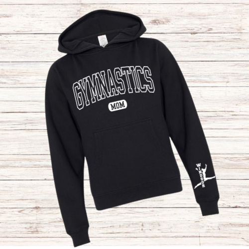 Gymnastics mom with sleeve accent TAT 3 WEEKS