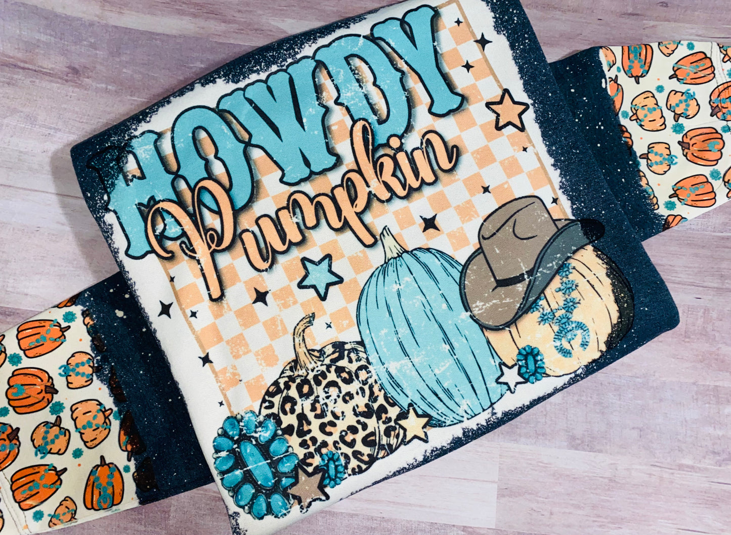 Bleached Howdy Pumpkin Sweatshirt TAT 3 WEEKS