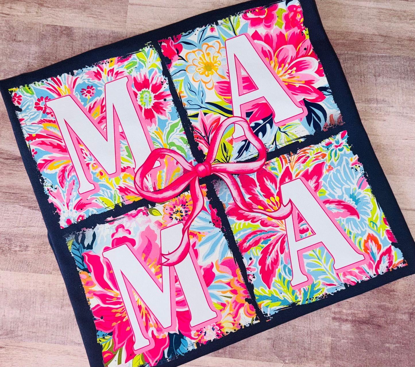 Bright Mama Bow tee TAT 3 WEEKS