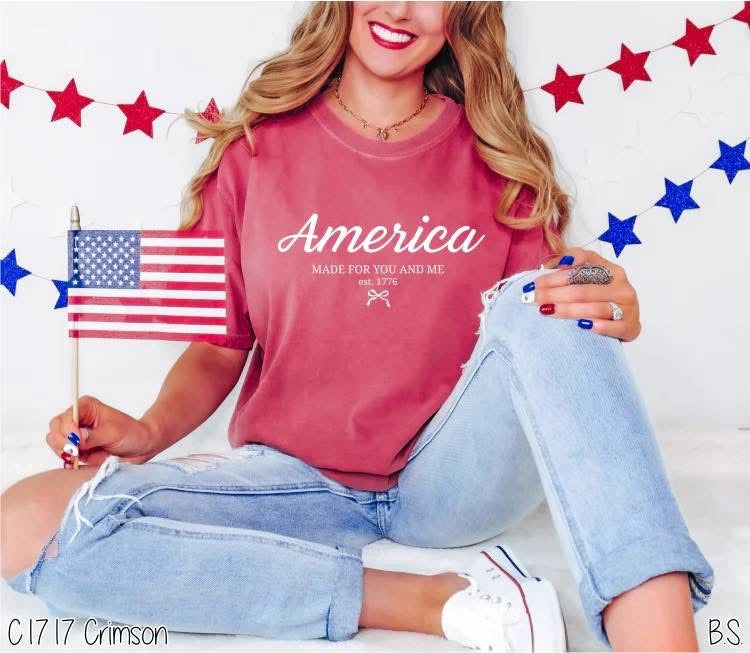 America made for you WILD WEDNESDAY TAT 3 WEEKS