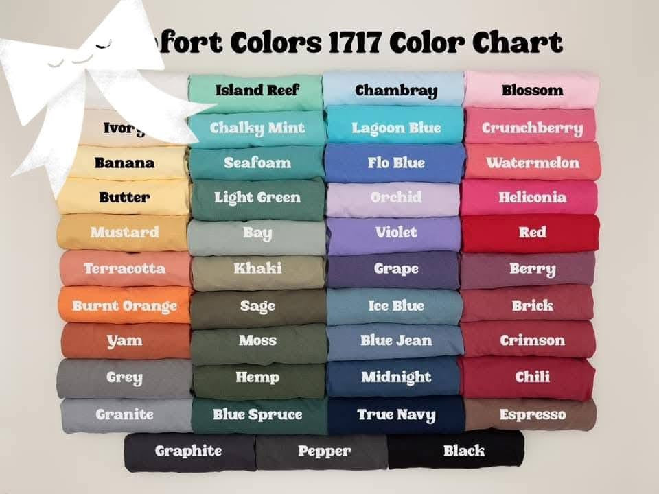 SHORT SLEEVE COMFORT COLORS UPGRADE