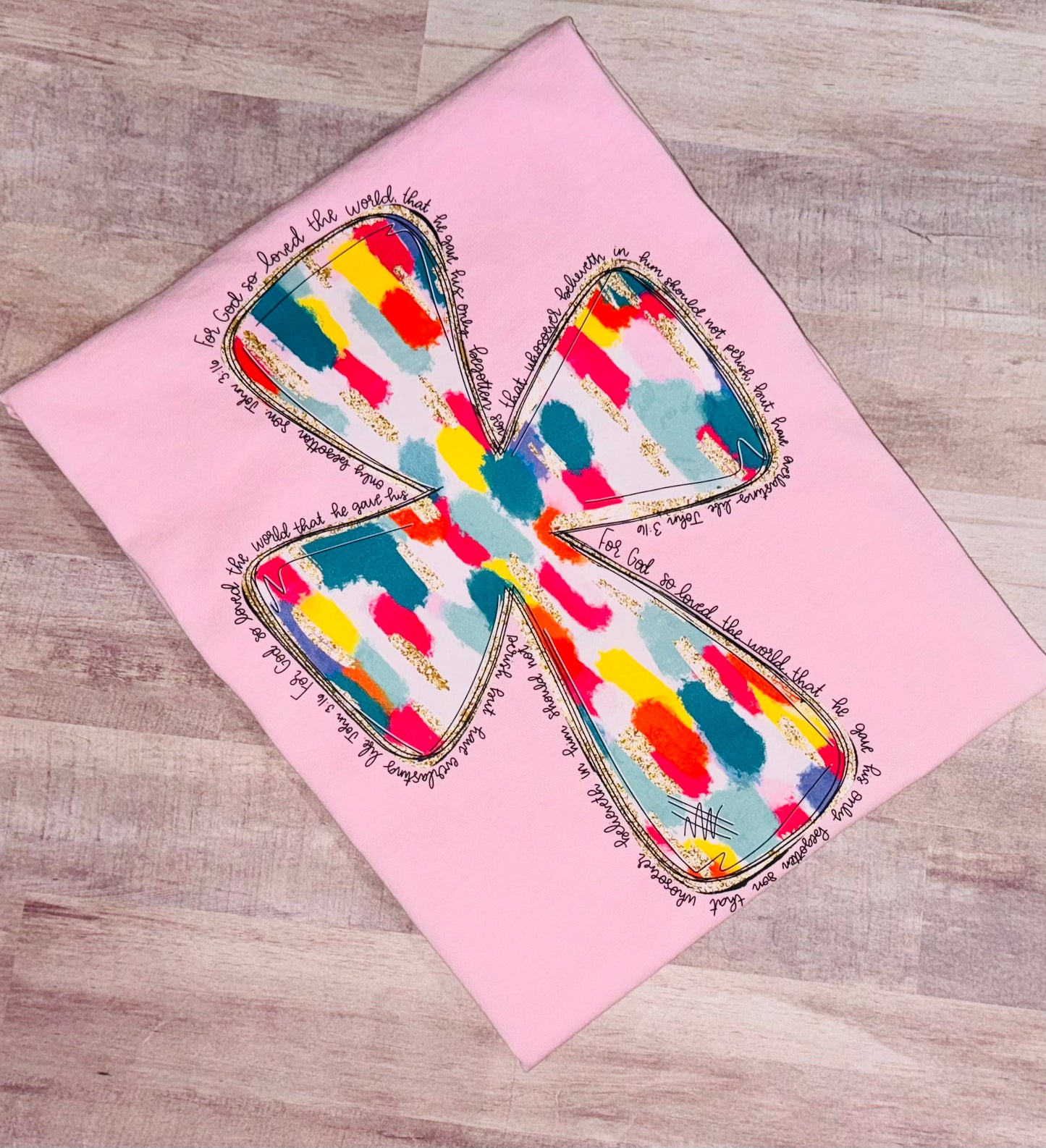 Colorful cross - TAT 3 WEEKS