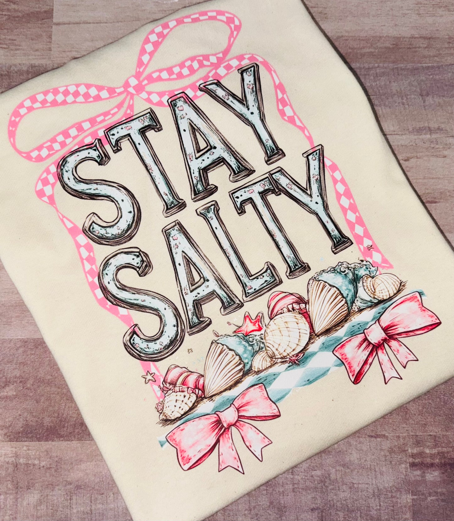 Stay salty tee TAT 3 WEEKS