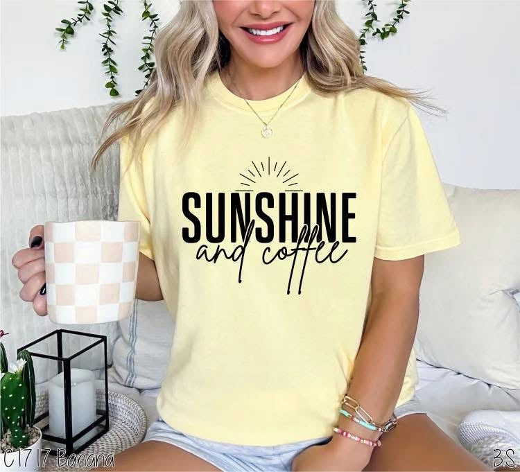 Sunshine and Coffee WILD WEDNESDAY TAT 3 WEEKS