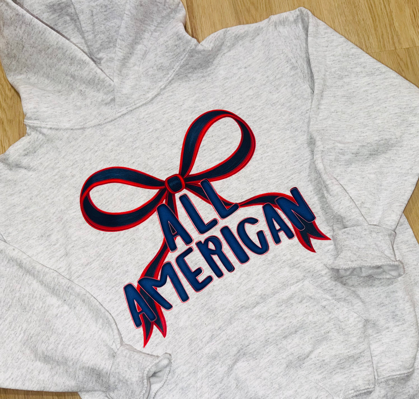 All American Bow Hoodie