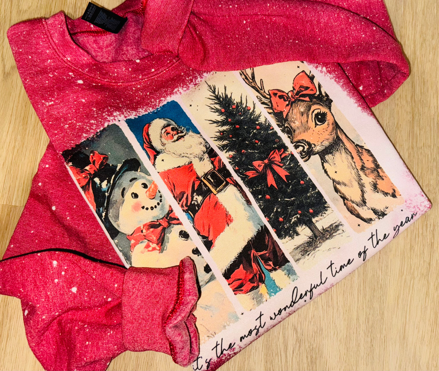 Bleached It’s the most wonderful time of the year Crewneck TAT 3 WEEKS