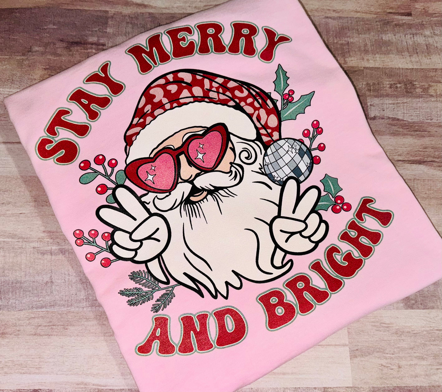 Merry and Bright tee