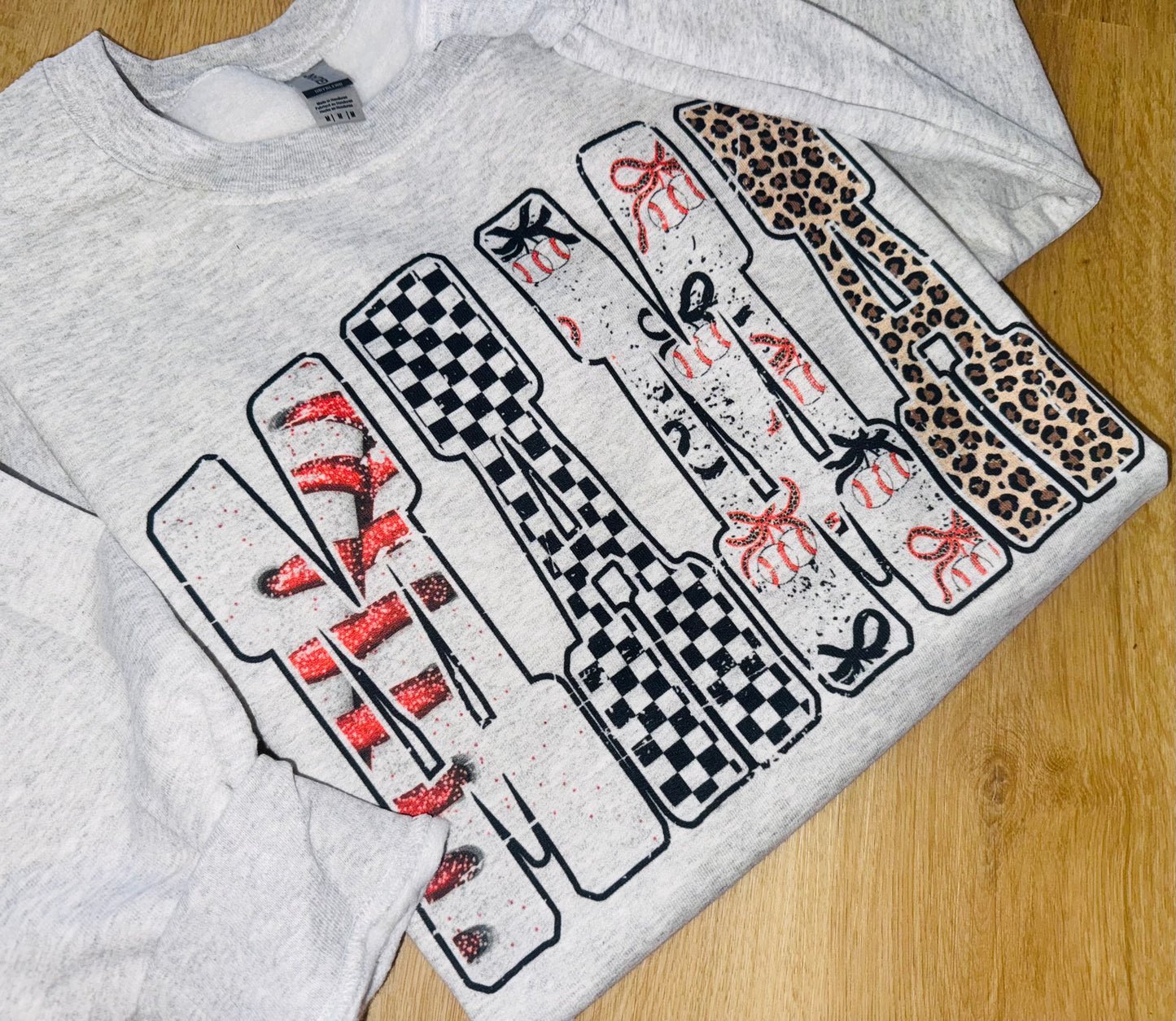 Baseball Mama Crewneck TAT 3 WEEKS