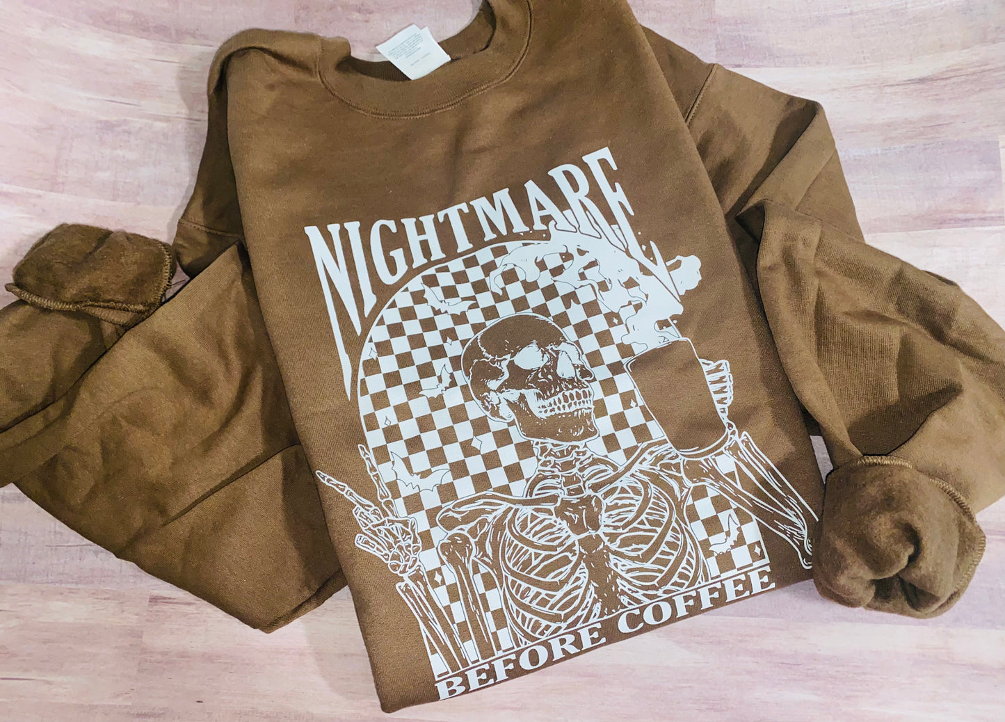 Nightmare before coffee Crewneck TAT 3 WEEKS