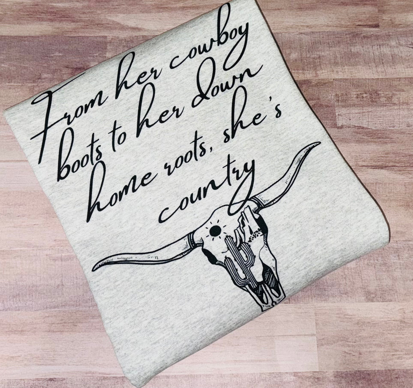 She’s country TAT 3 WEEKS