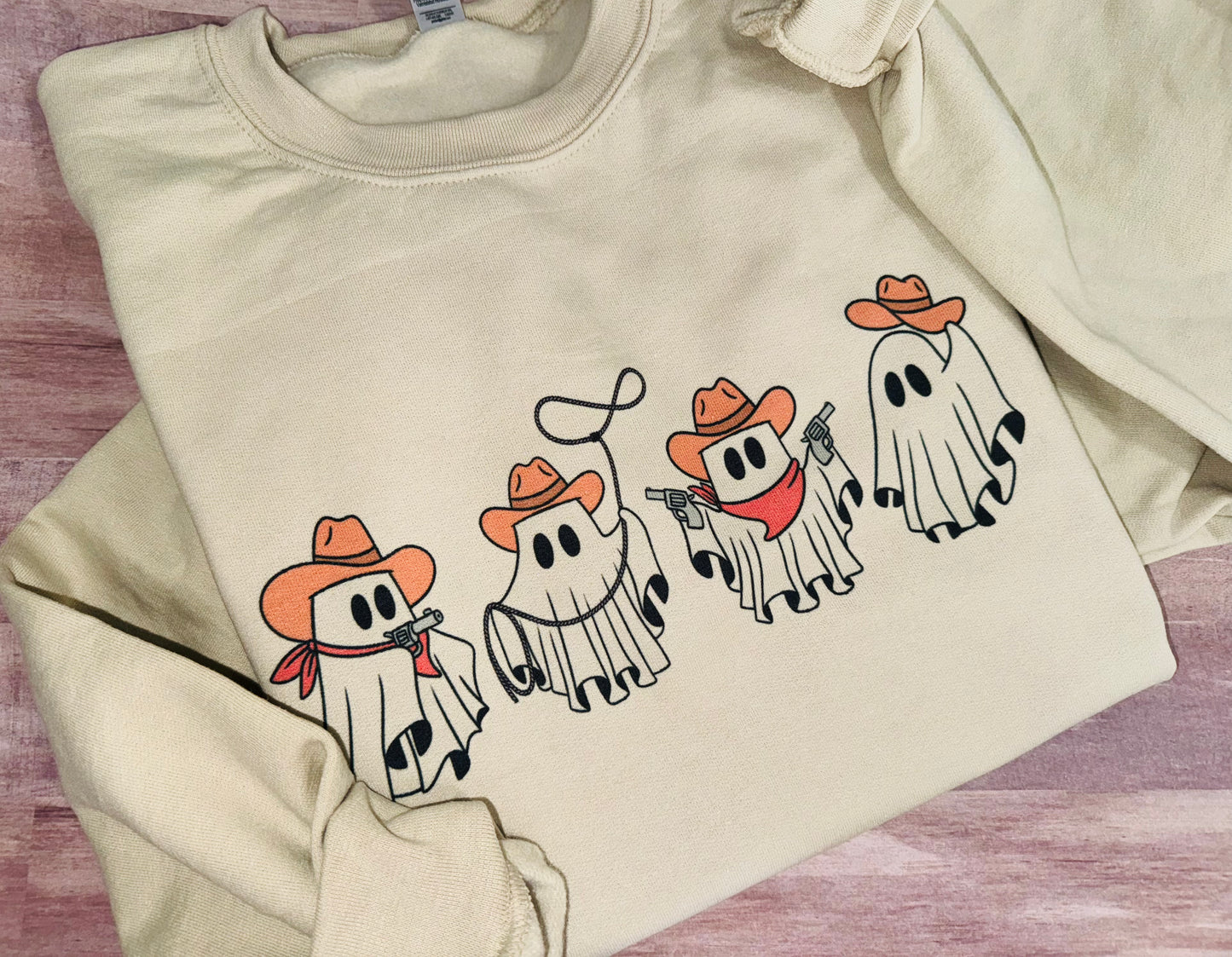 Western ghost sweatshirt TAT 3 WEEKS