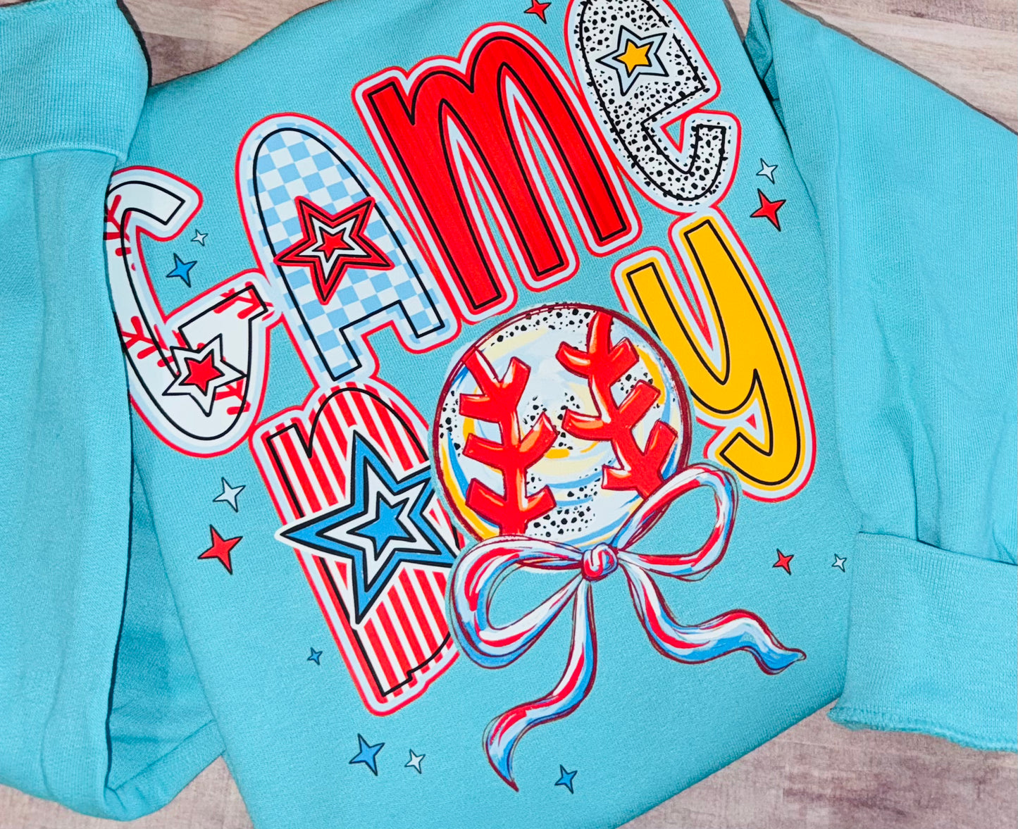 Game Day Baseball sweatshirt TAT 3 WEEKS