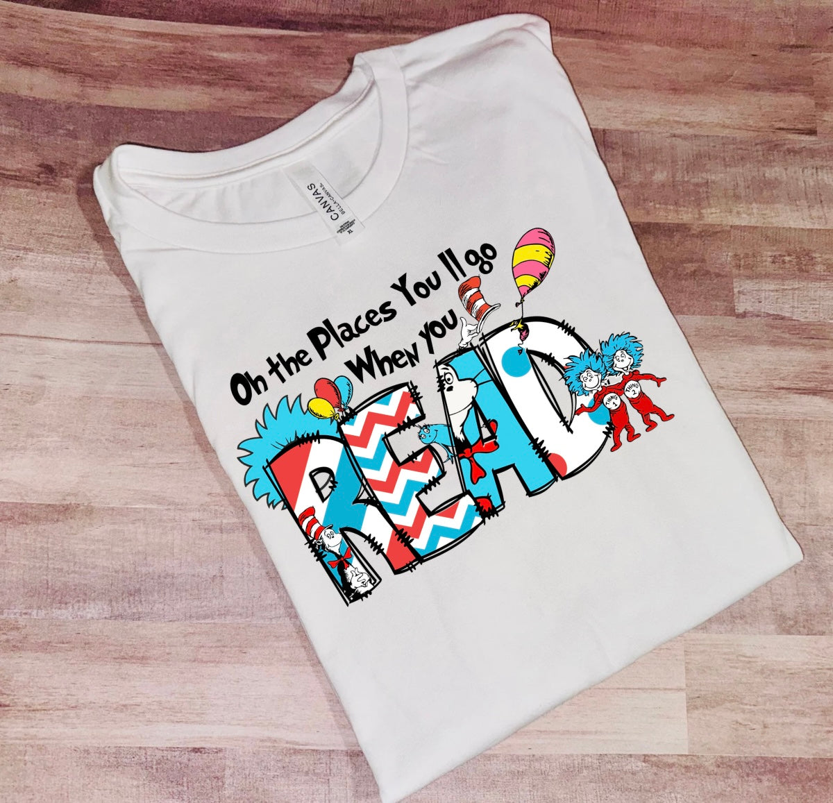 Oh the places you'll read - TAT 3 WEEKS