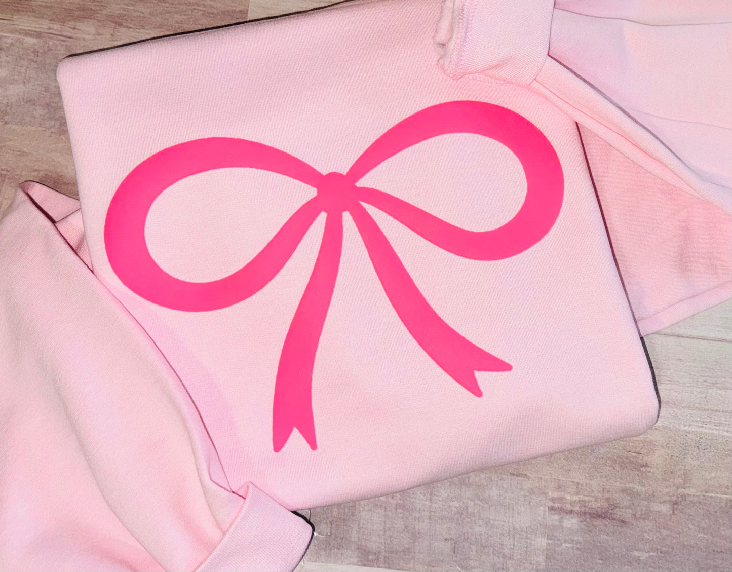 Bow puff print sweatshirt TAT 3 WEEKS