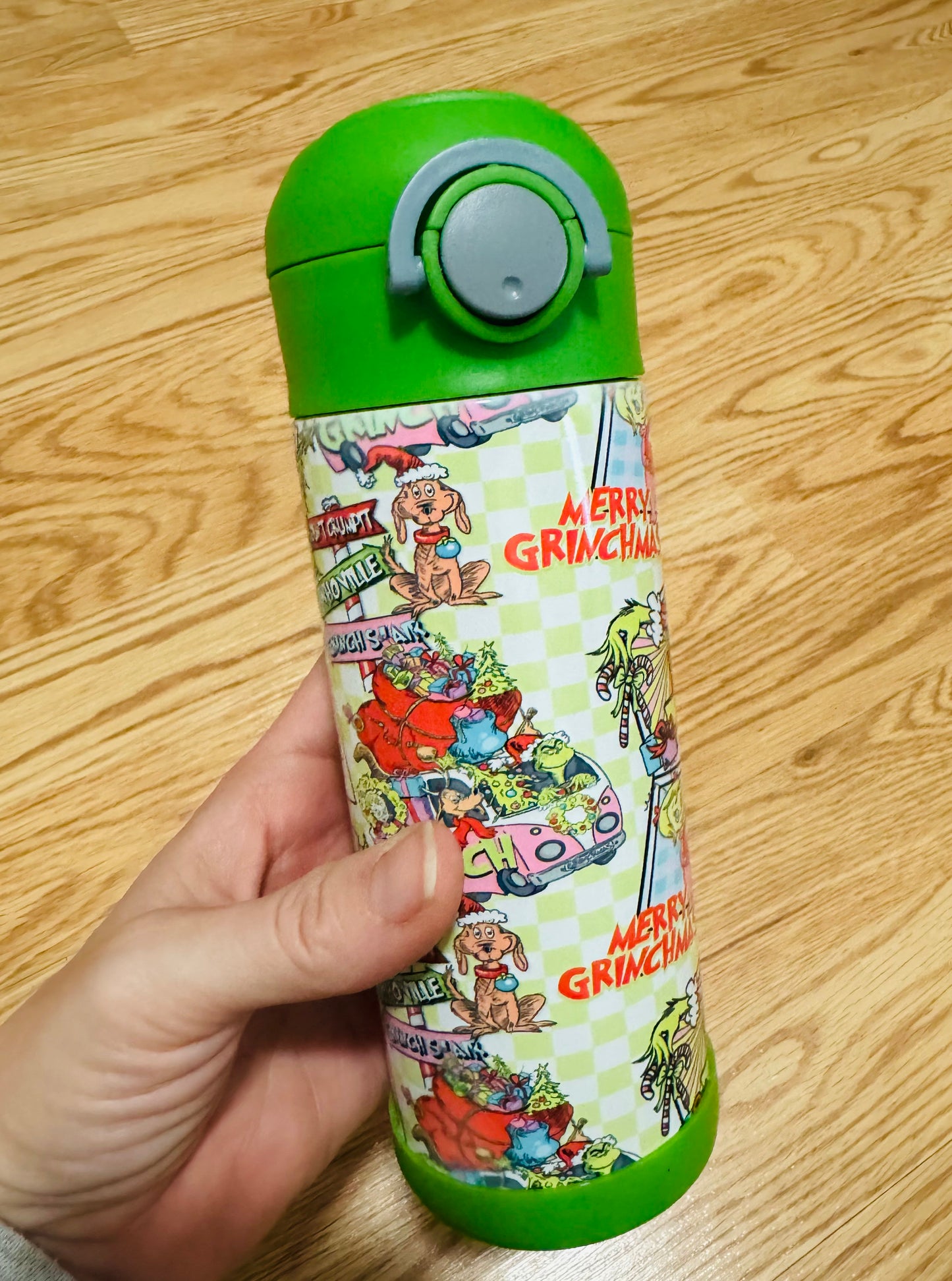 Merry Gmas kids sippy cup