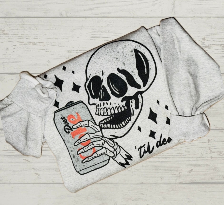 Til death skellie Crewneck