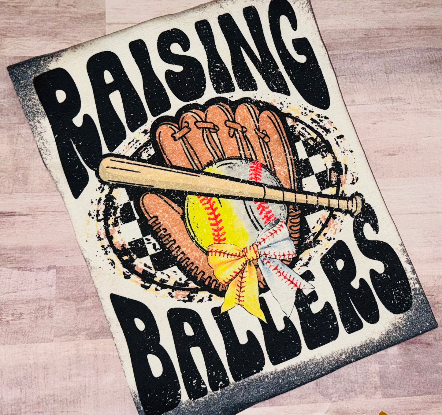 Bleached Raising Ballers tee TAT 3 WEEKS