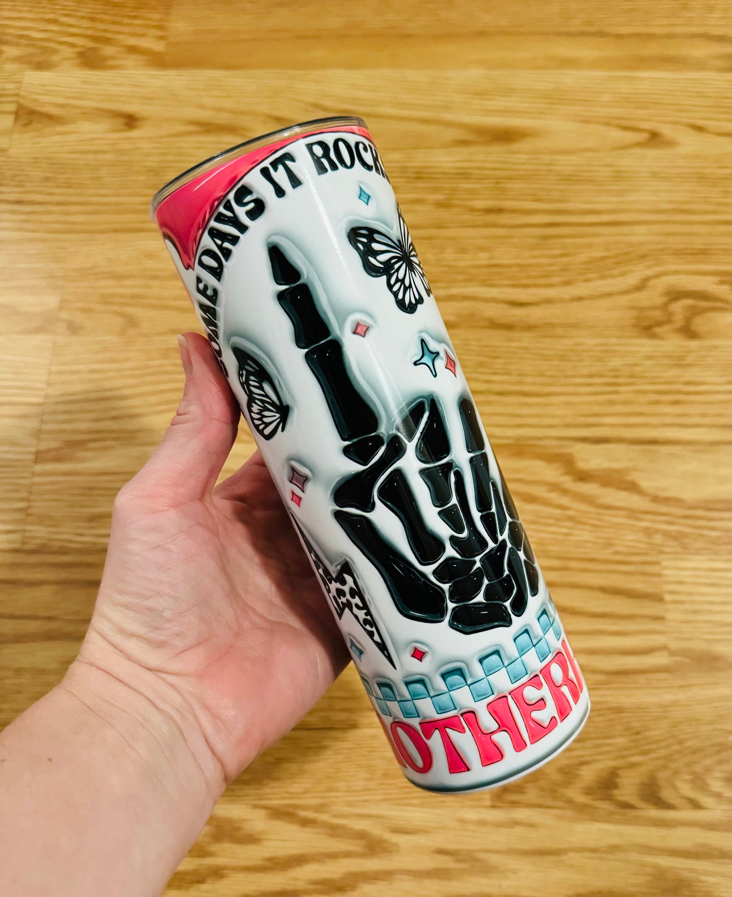 Skellie Motherhood tumbler