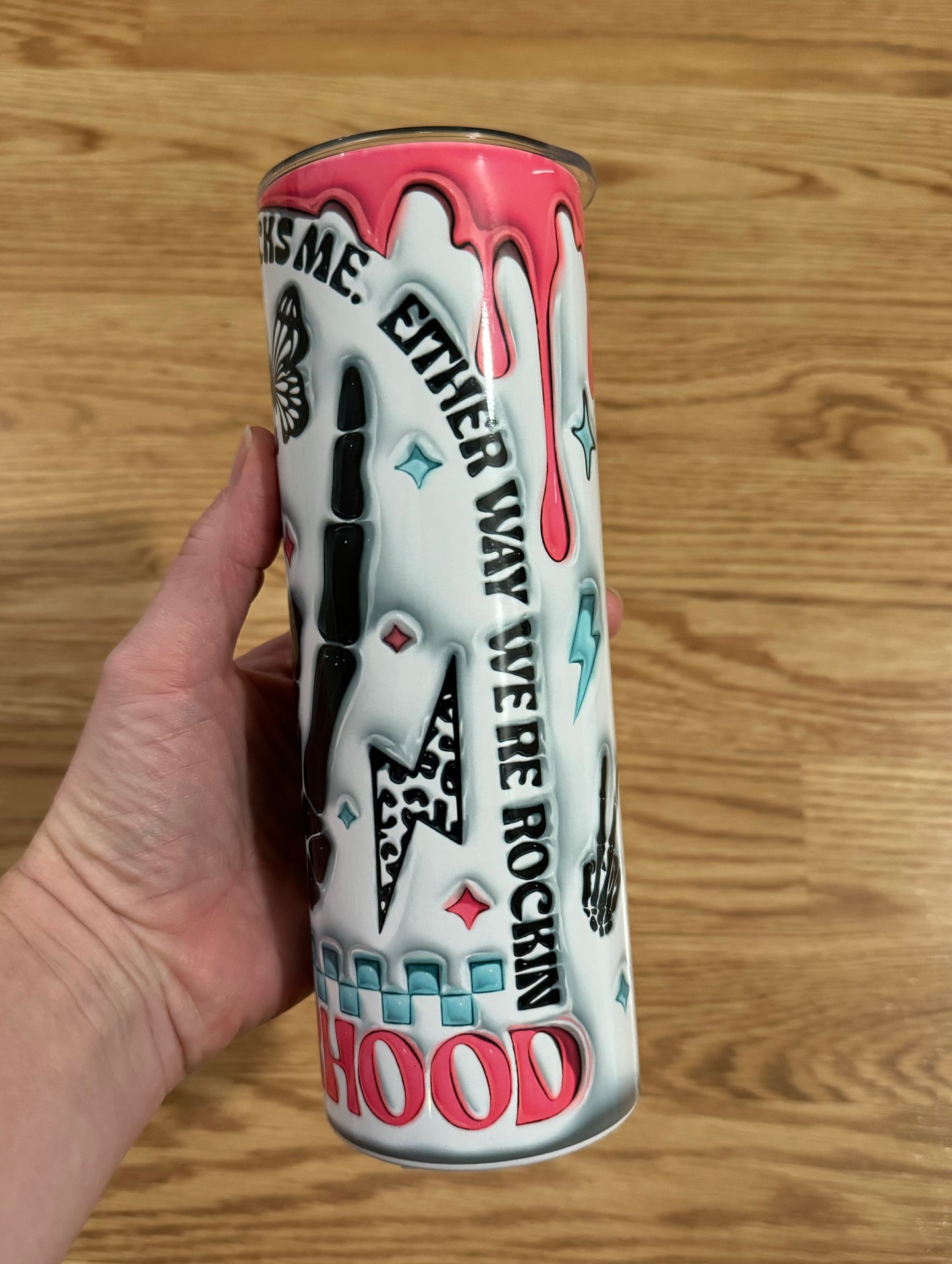 Skellie Motherhood tumbler