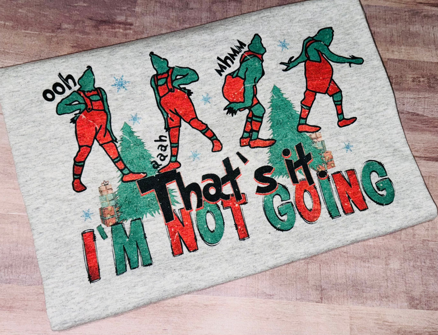 I’m not going - TAT 3 WEEKS