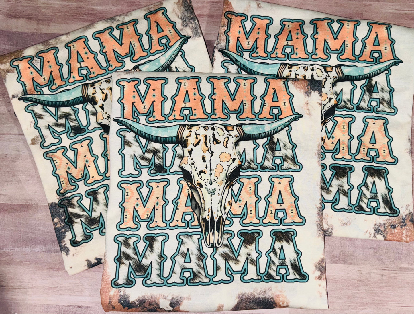 Cowhide Western Mama TAT 3 WEEKS