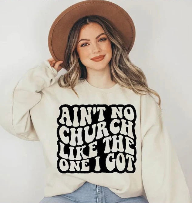 Ain't no church like the one I got TAT 3 WEEKS