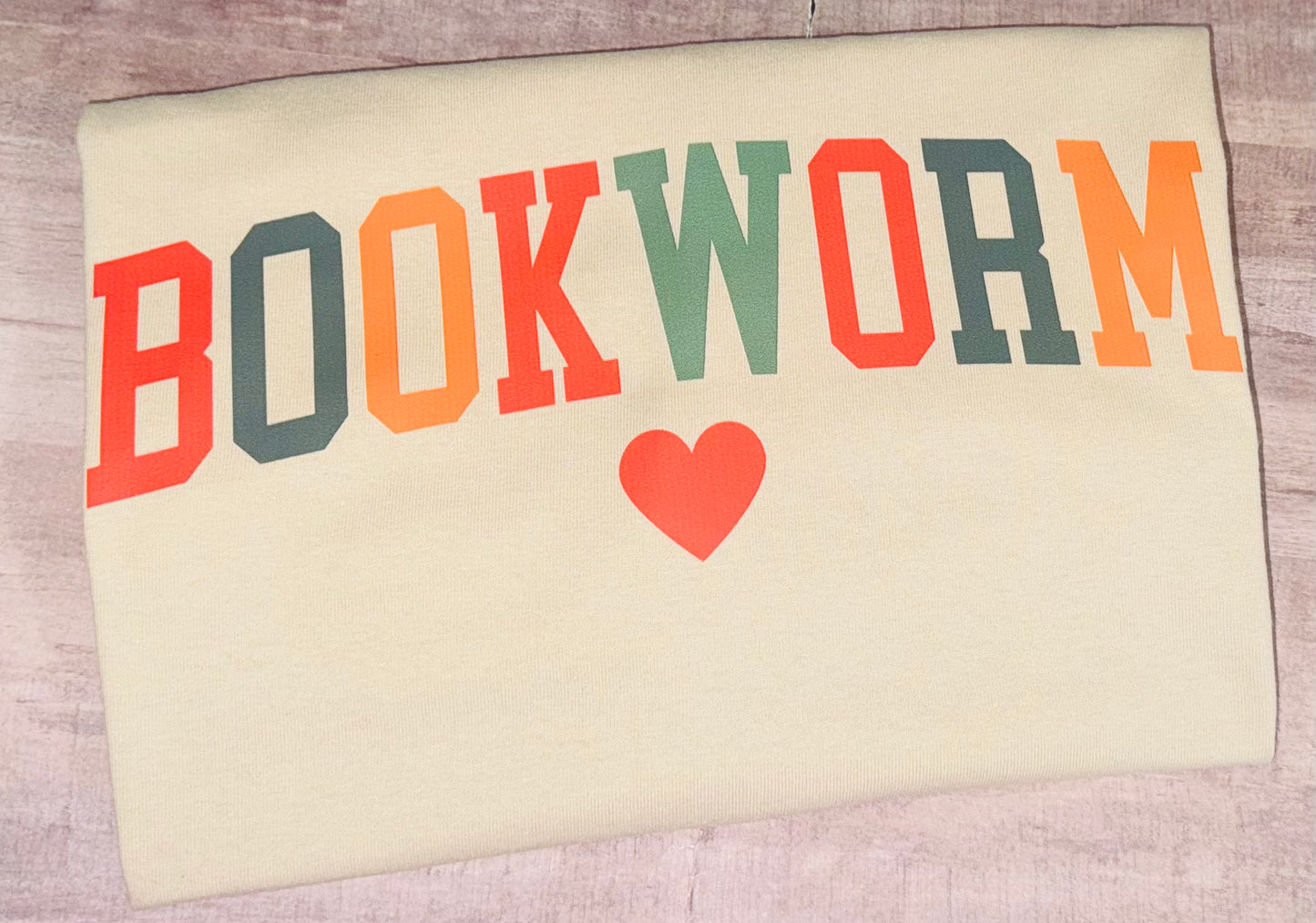 Bookworm tee TAT 3 WEEKS