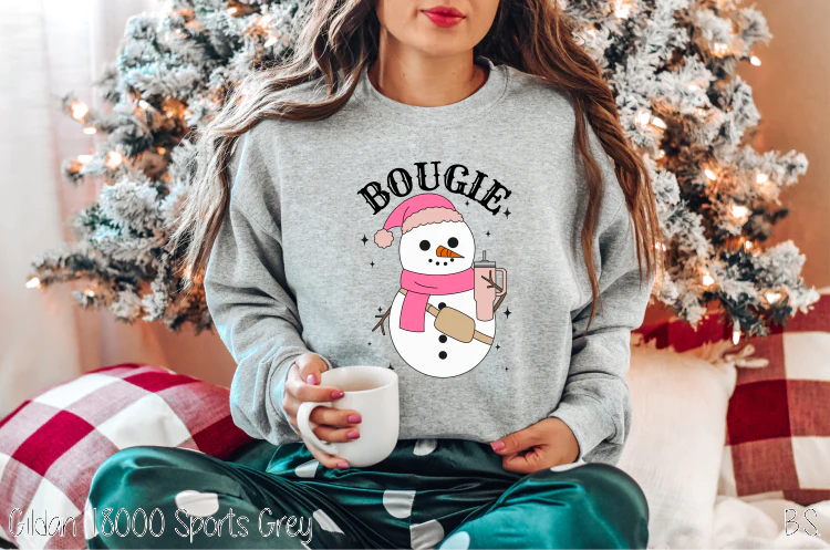 Snowman bougie Crewneck