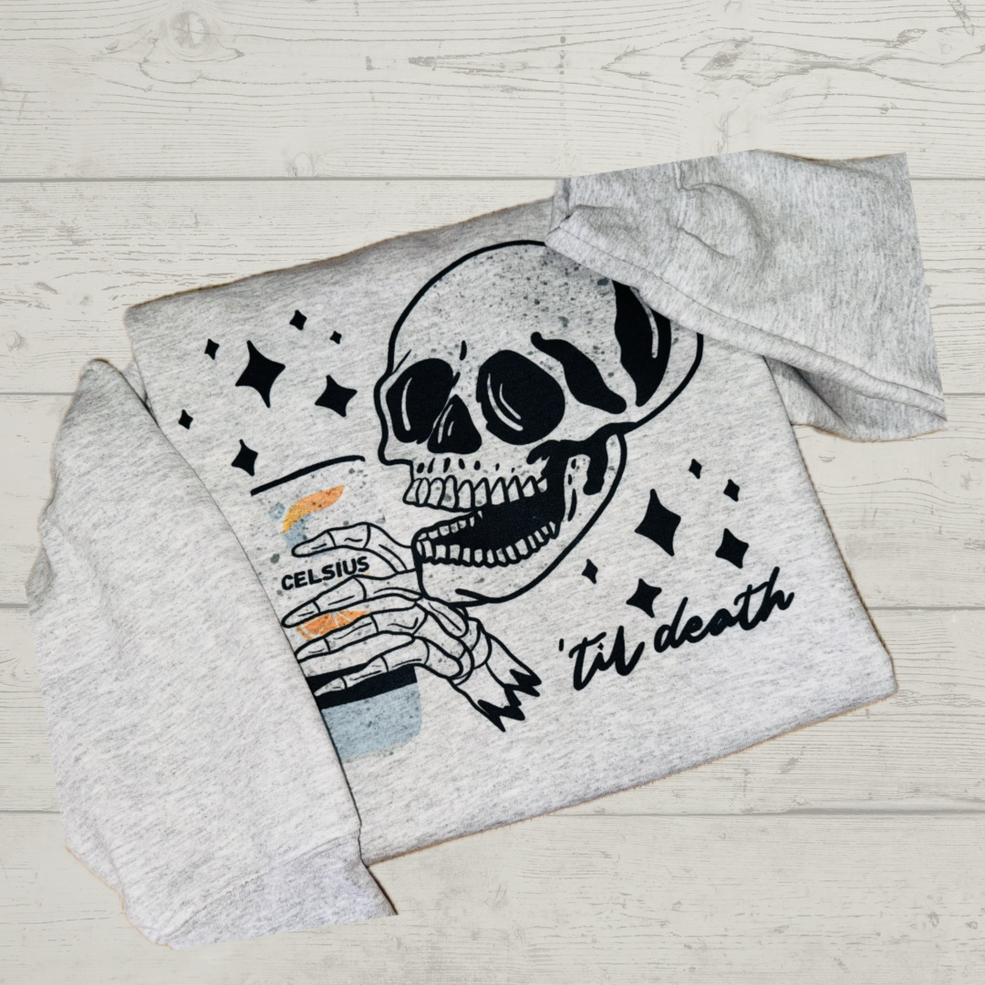 Til death skellie Crewneck