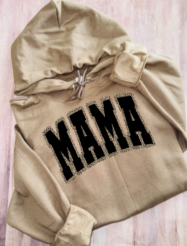 Leopard Mama hoodie PREORDER TAT 3 WEEKS