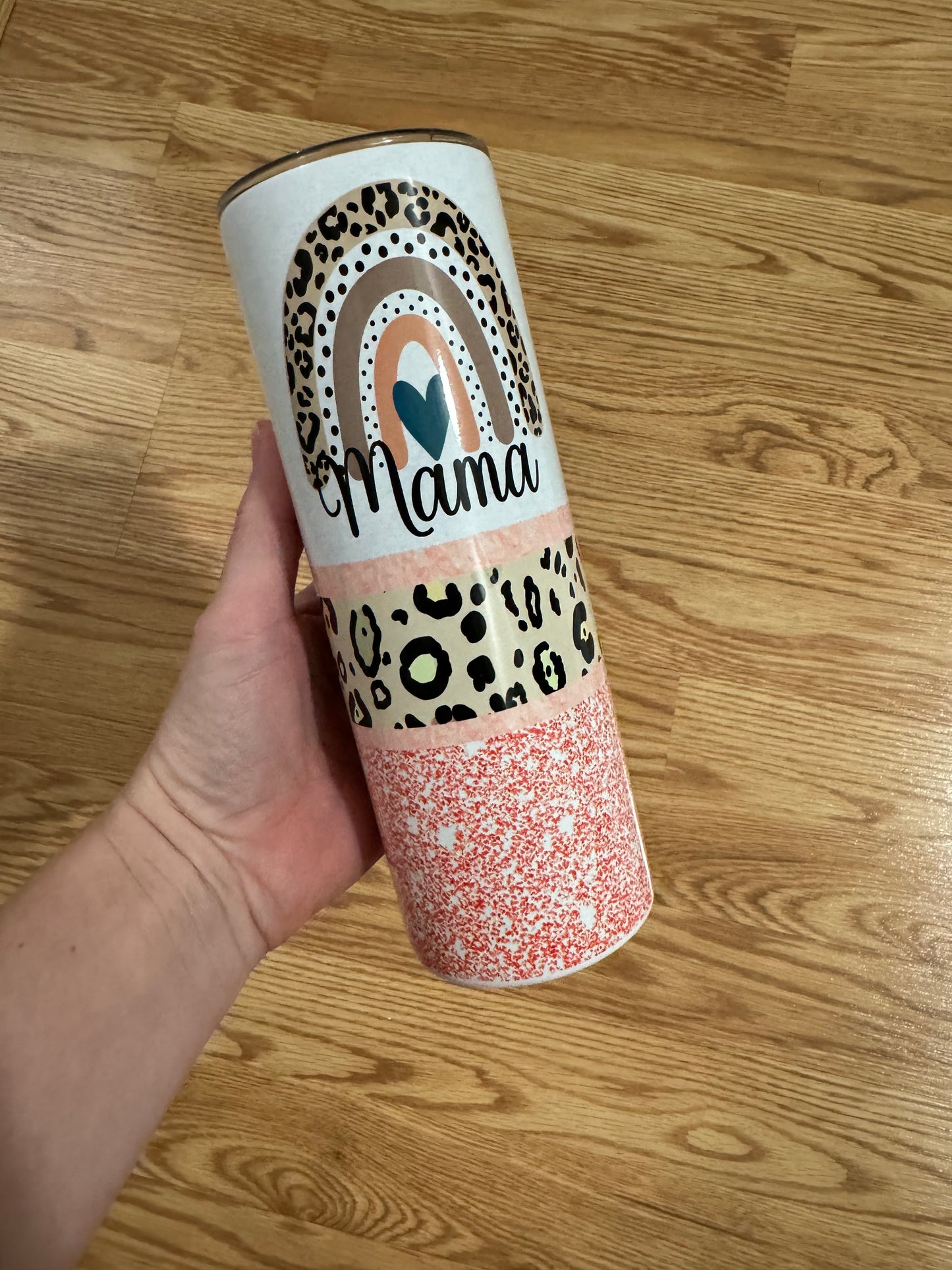 Mama Rainbow tumbler