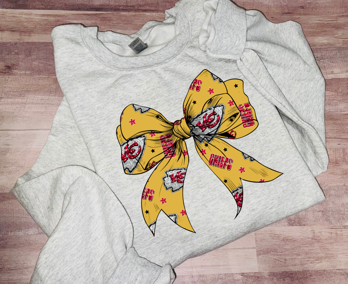 KS bow sweatshirt TAT 7-10 DAYS