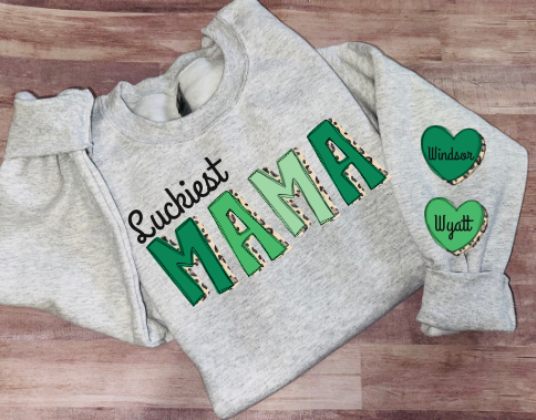 Personalized St. Patrick's Crewneck TAT 3 WEEKS