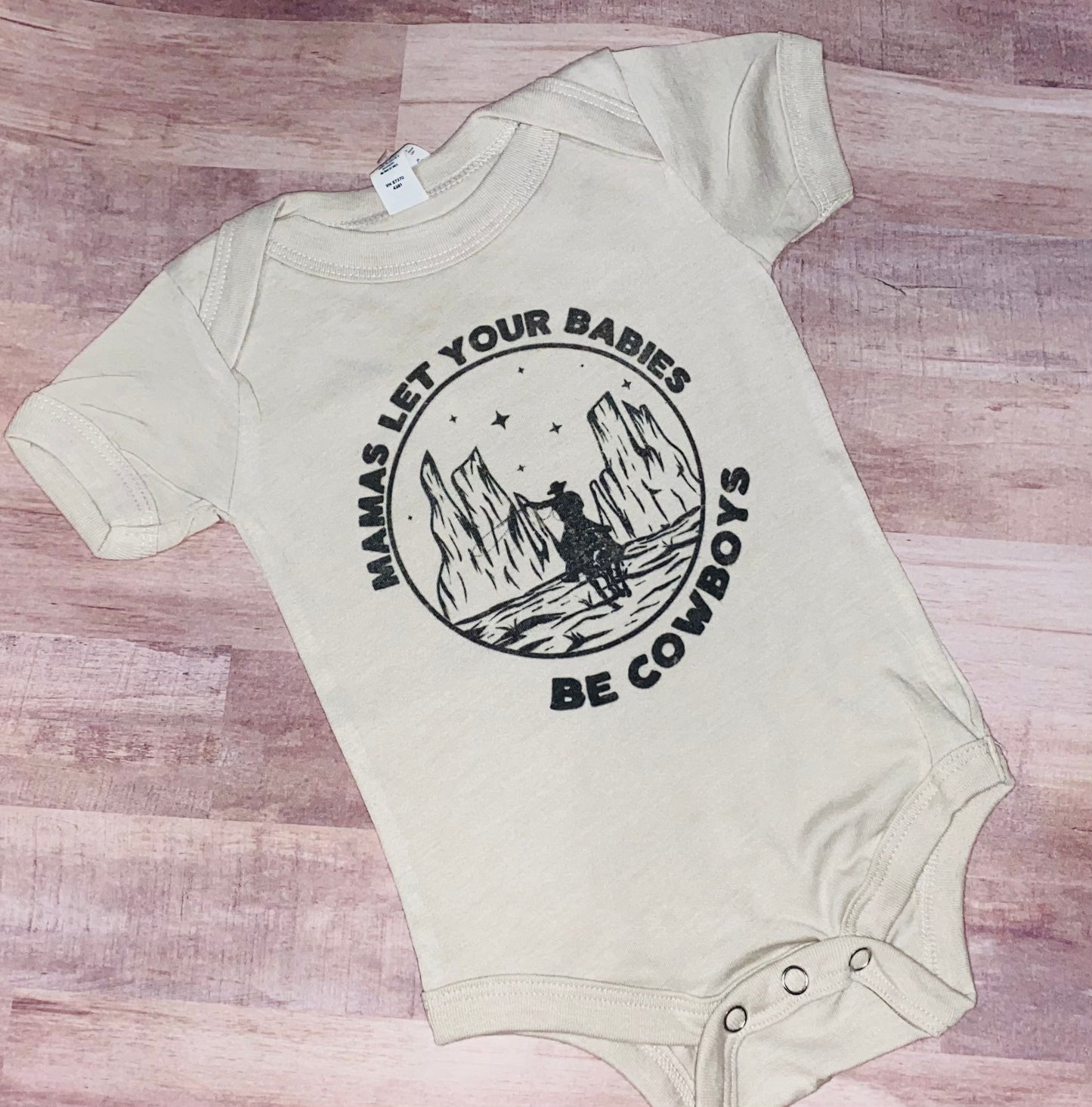 Mama's and Cowboys onesie/shirt TAT 3 WEEKS