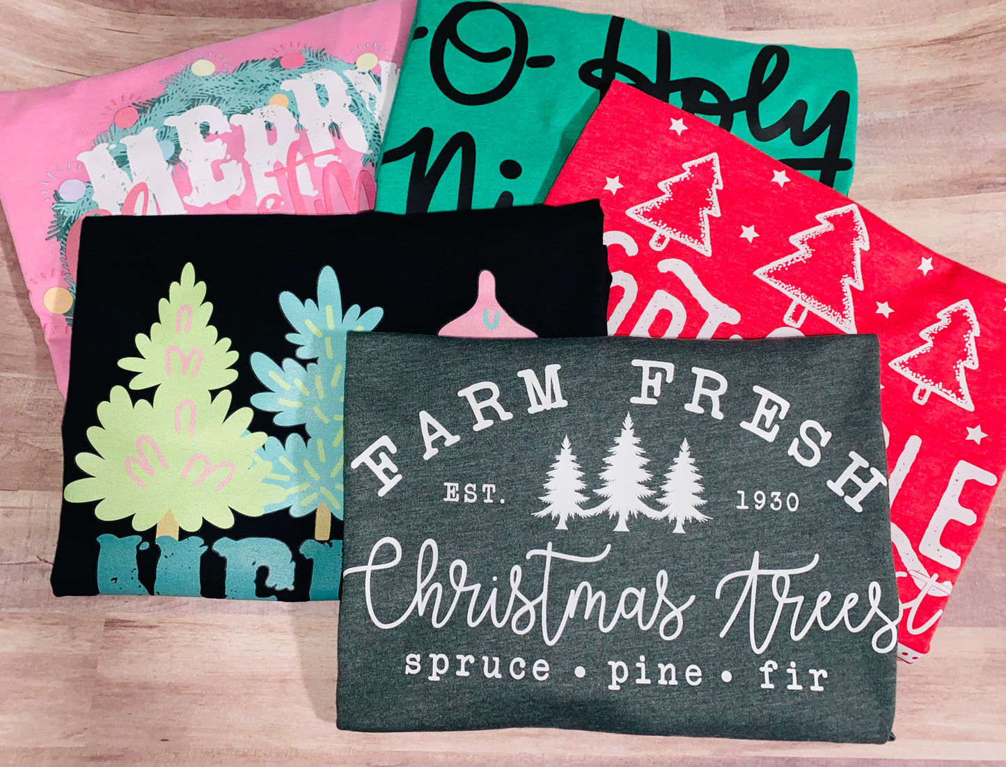 Christmas/Winter tee bundle