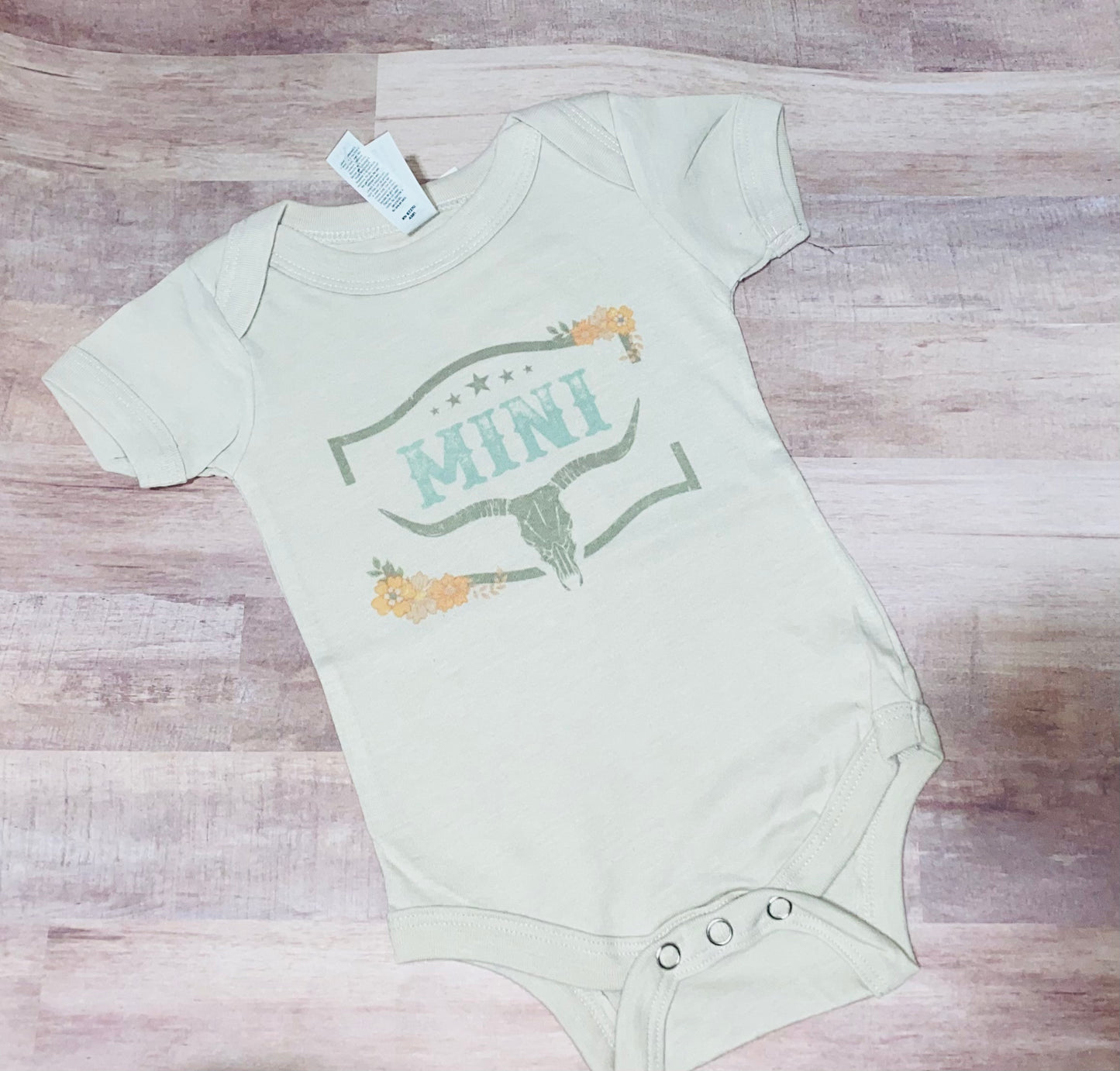 Mini Skull onesie/shirt TAT 3 WEEKS