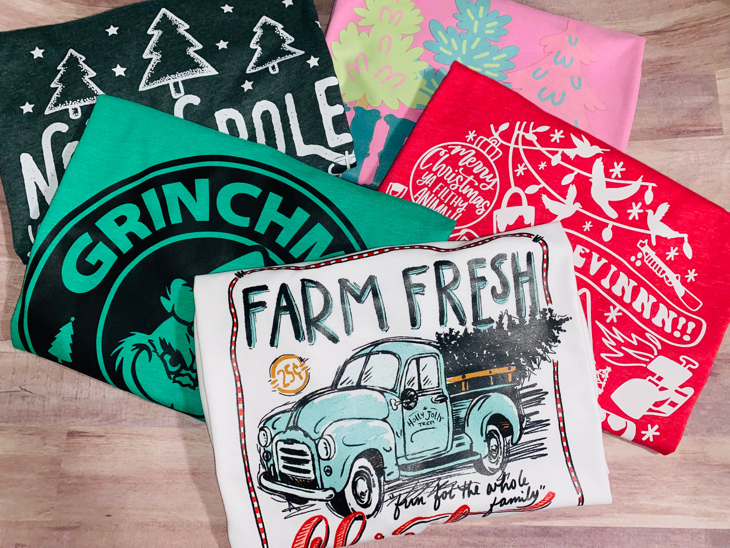 Christmas/Winter tee bundle