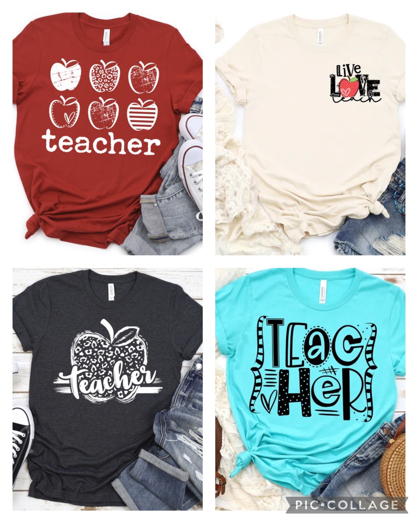Teacher tee bundle