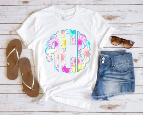 Daisy Monogram - TAT 3 WEEKS