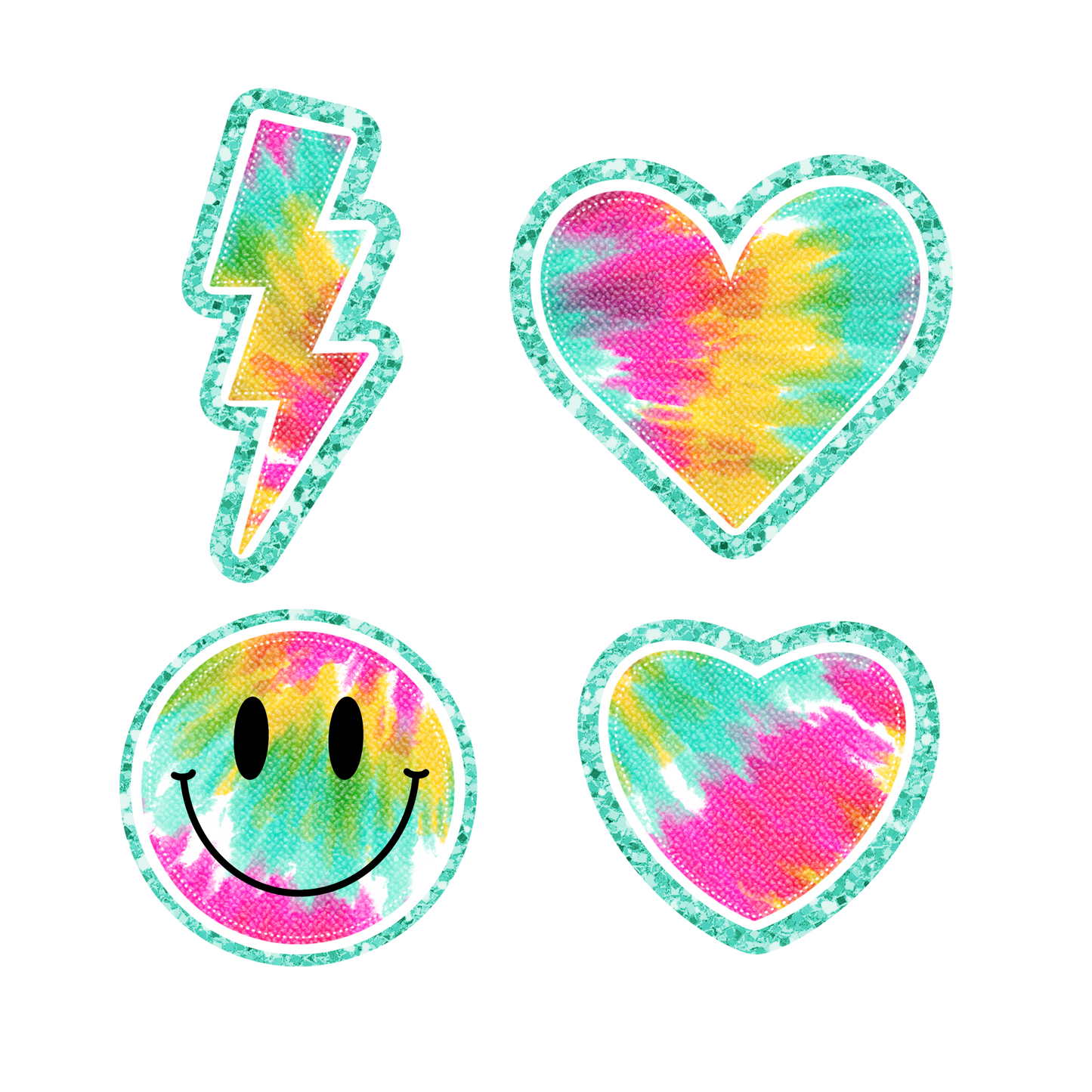 Custom Tie-Dye Chenille Tees