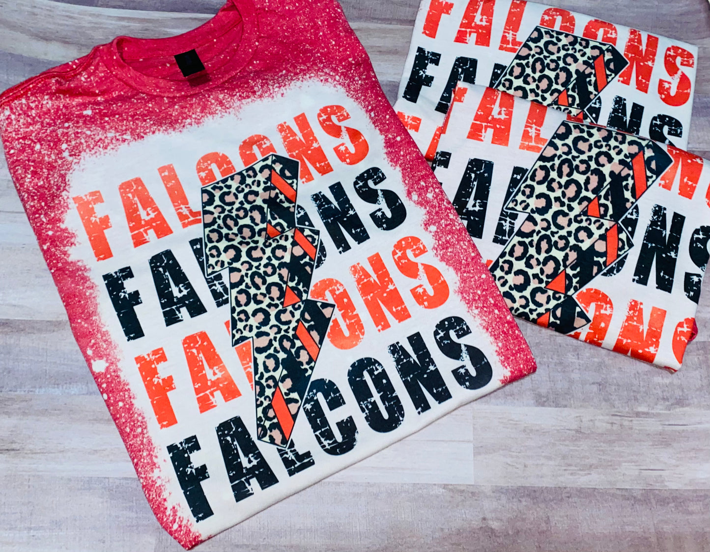 Bleached Falcons Lightening Bolt