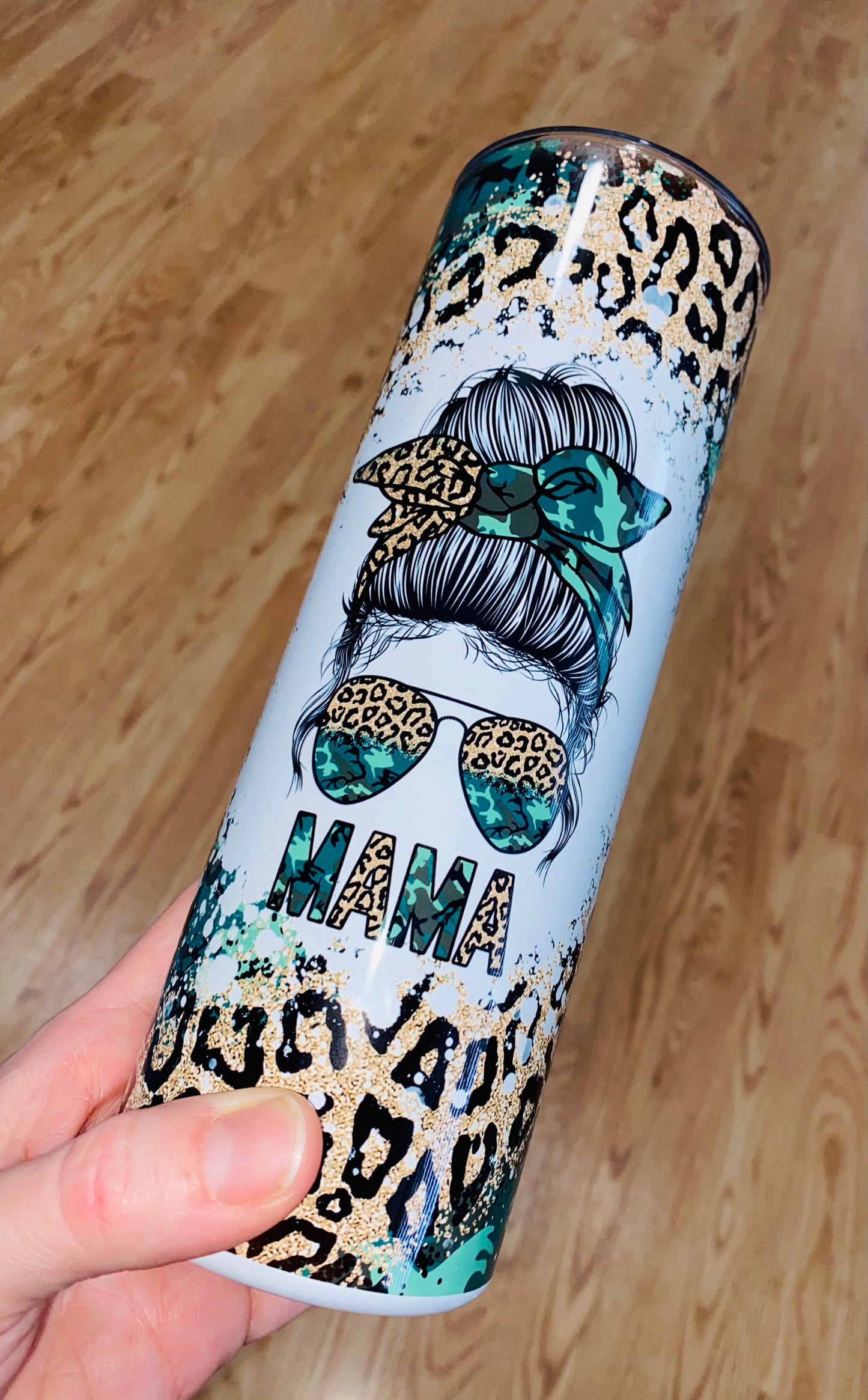 Camo mama Tumbler