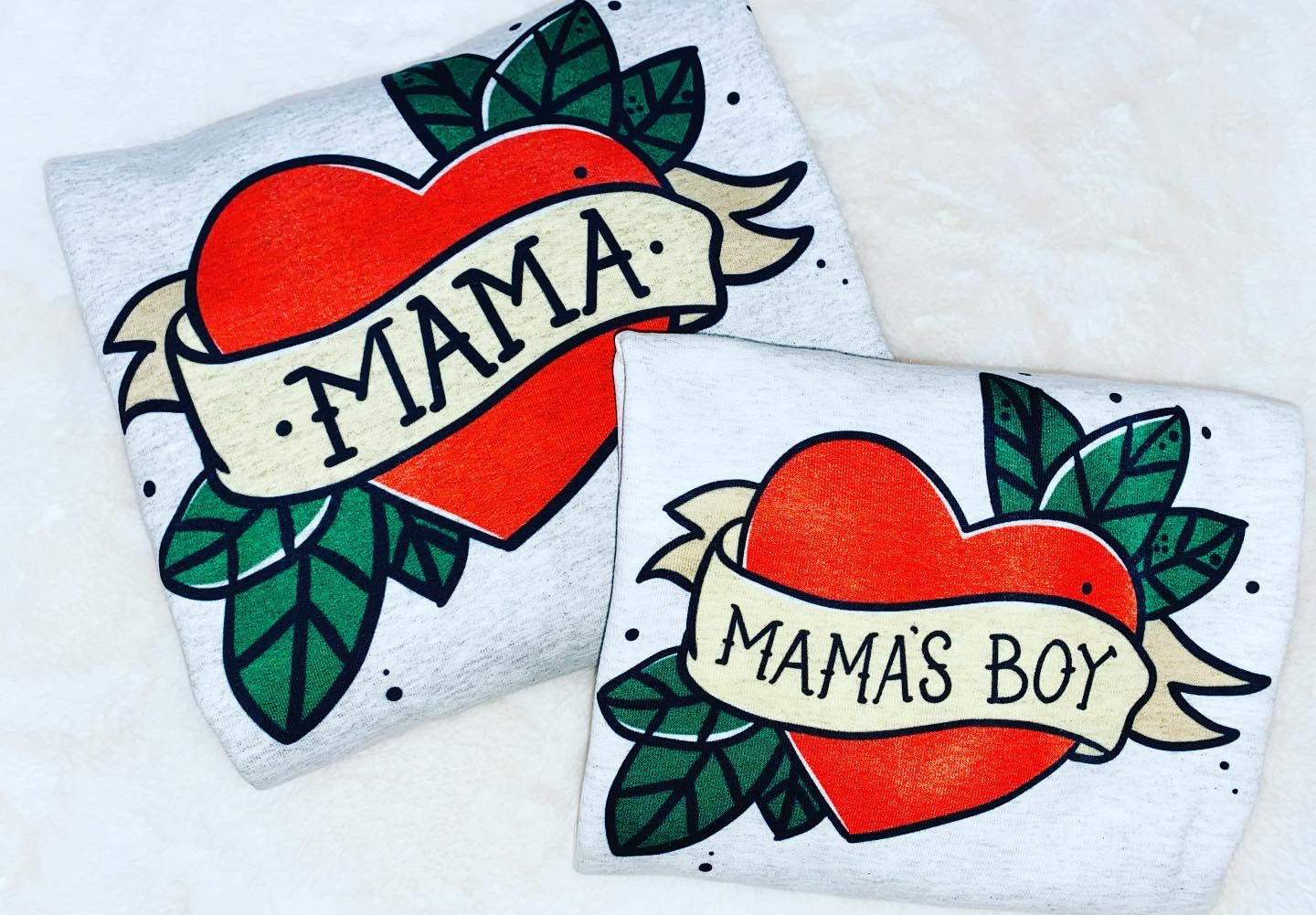 Mama's boy sweatshirt TAT 3 WEEKS