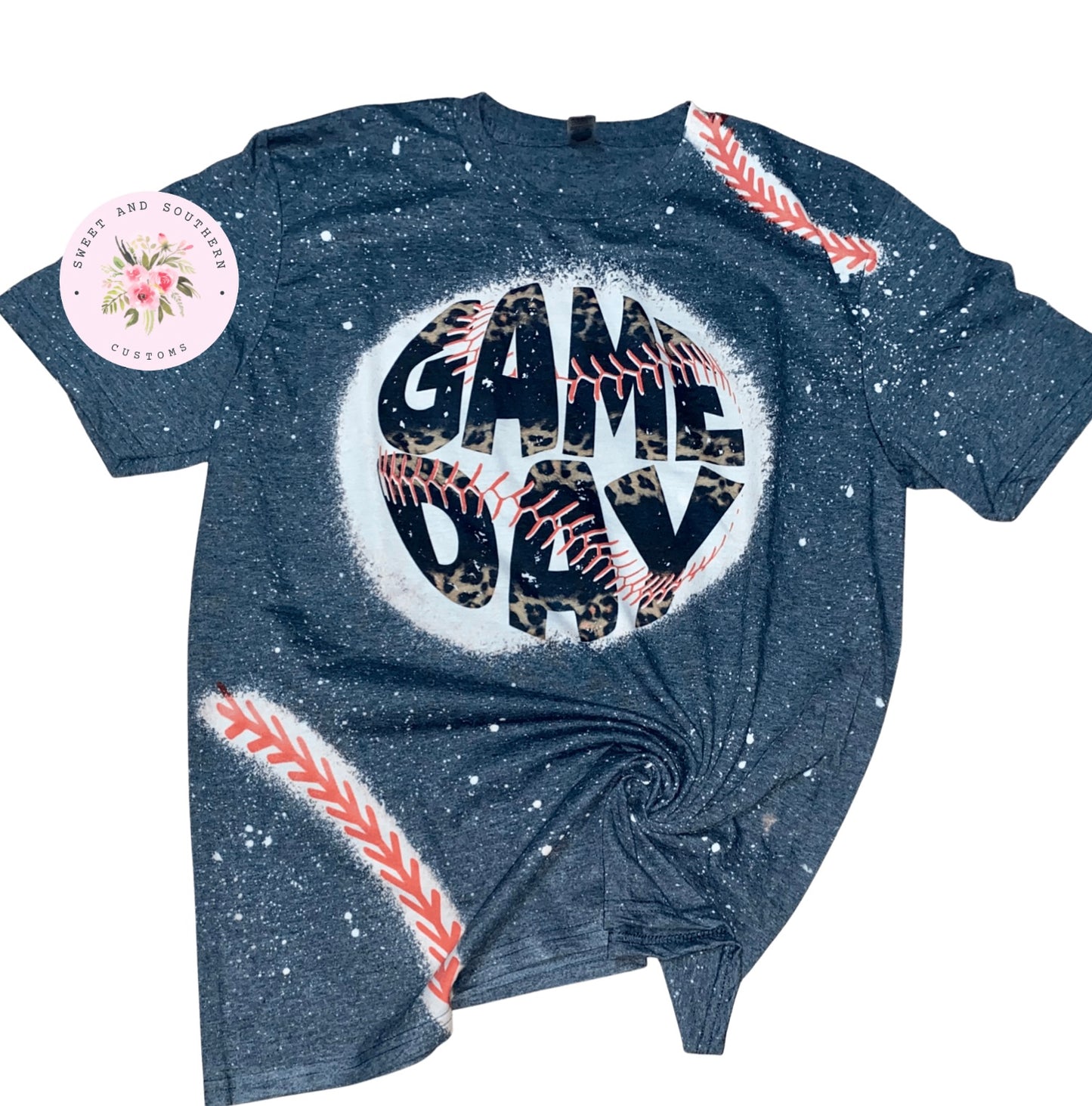 Bleached Game Day tee